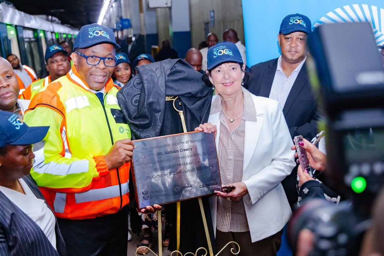 Launch of PRASA Renewable Energy Project, Train Set 300 & Isipingo Mall